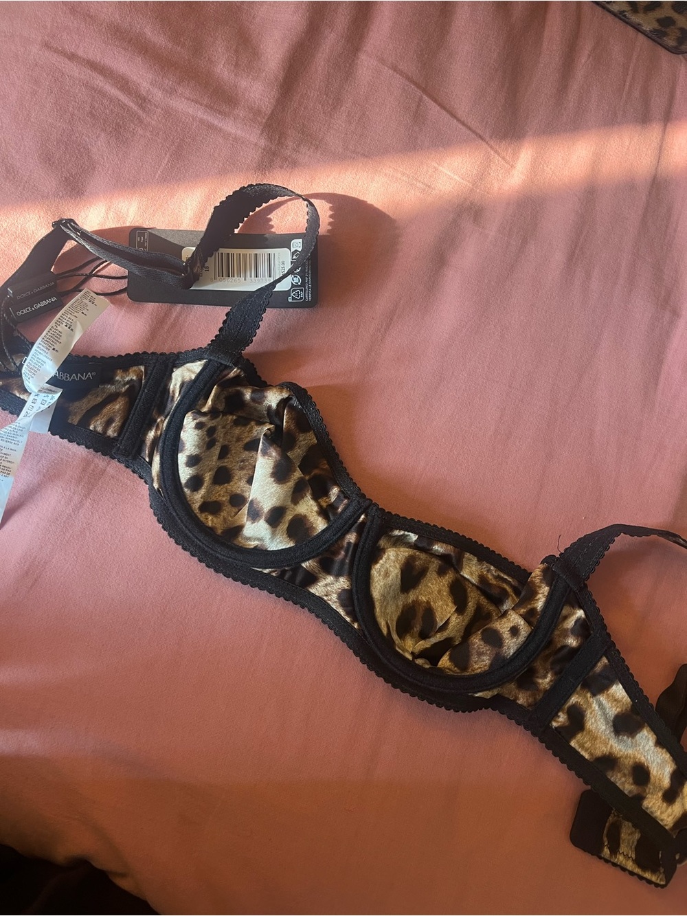 Leopard Print Underwire Bra - Picture 5 of 5